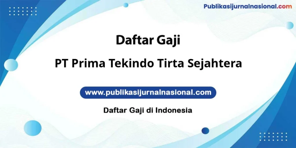 PT Prima Tekindo Tirta Sejahtera