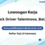 Truck Driver Talentnova, Batam